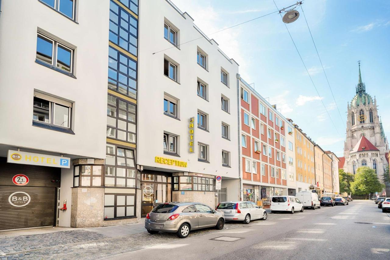 B&B Hotel Muenchen-Hbf Exterior foto
