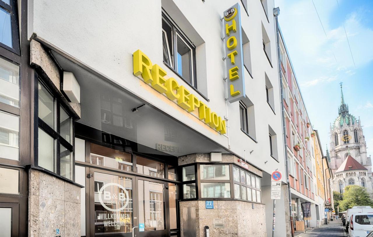 B&B Hotel Muenchen-Hbf Exterior foto